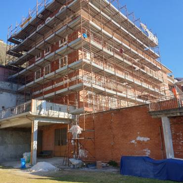 OPERE DI PROTEZIONE PONTEGGIO